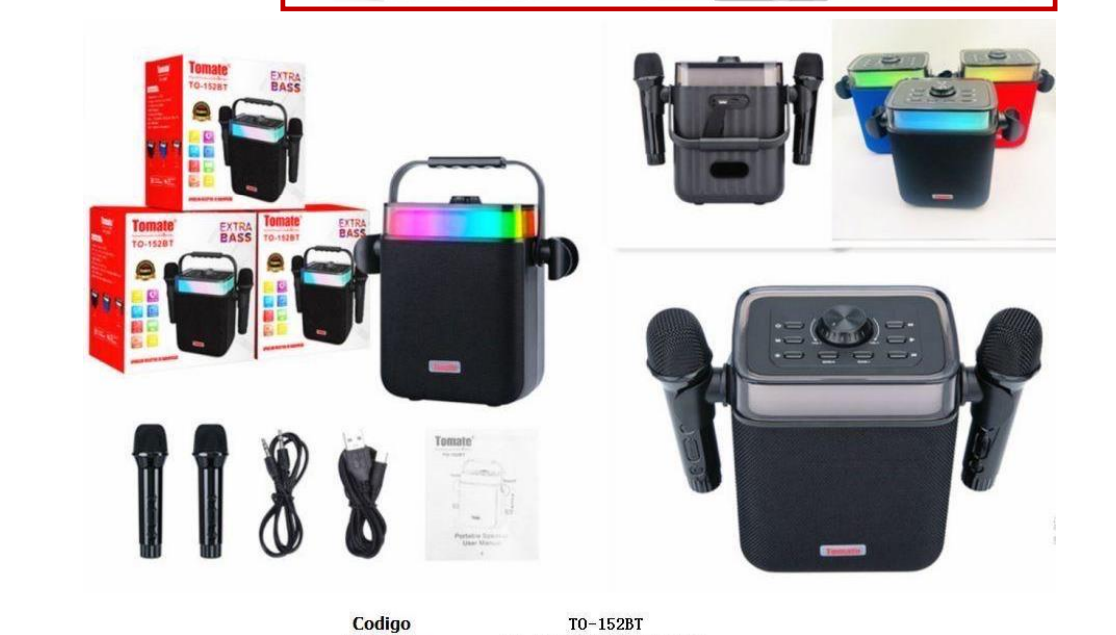 NEW PARLANTE + 02 MICROFONOS