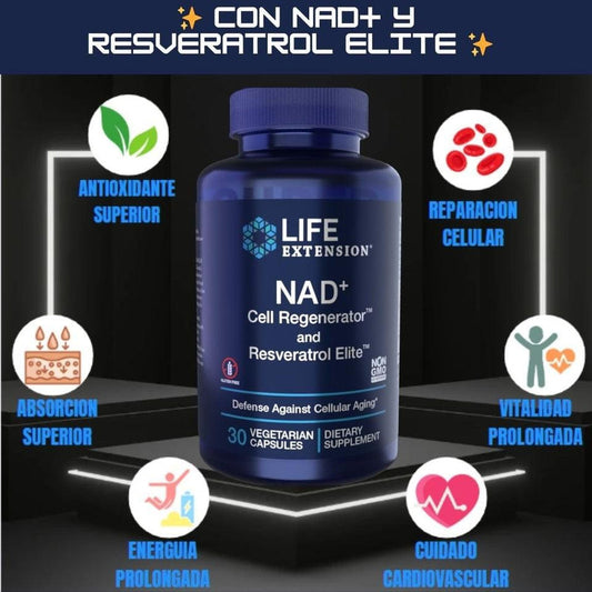 NAD + RESVERATROL 30 CAPS